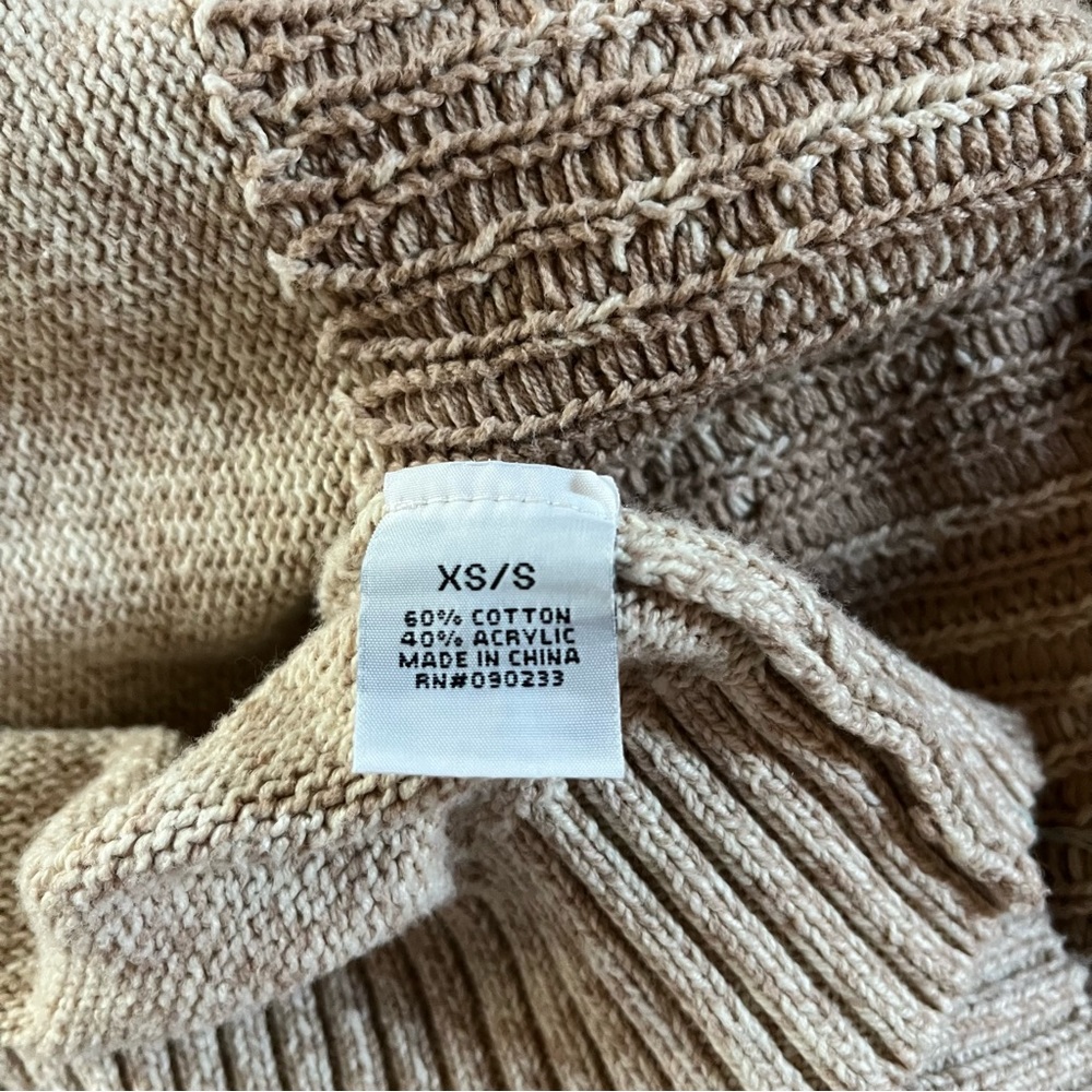 Roxy Aztec Cardigan Beige - Xs/S - image 7